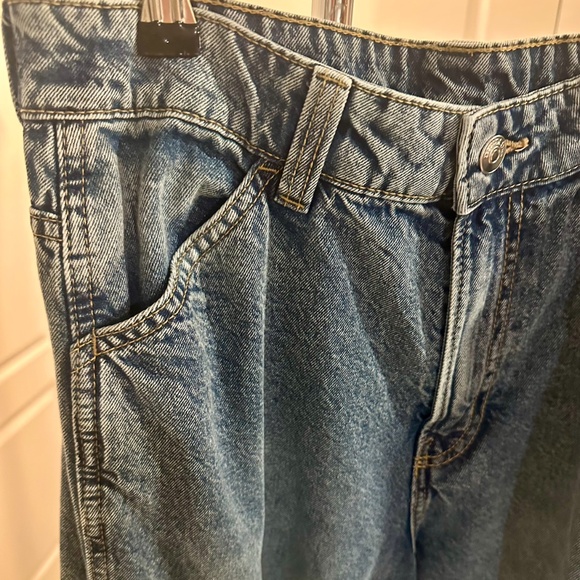 90s Baggy Cargo Jeans H&M Size US6 Like new never worn - Picture 6 of 9